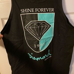 New never worn- diamond supply tank top